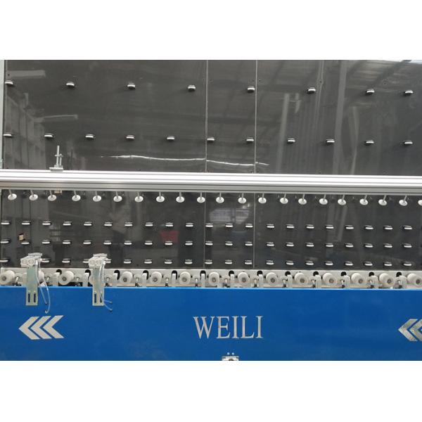 PLC Controlling Double Glazing Glass Machine 2-12m/Min Washing Glass Speed