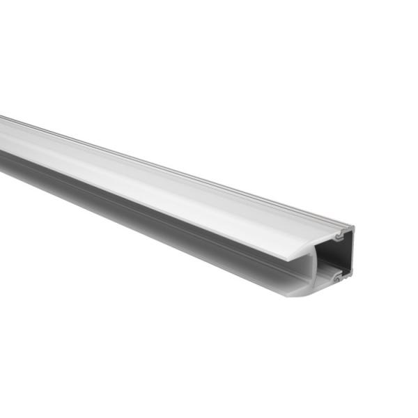 A2103 Rated Voltage 12V LED Glass Clip Light 1000*25*14mm Indoor 7.5W/m SMD2835