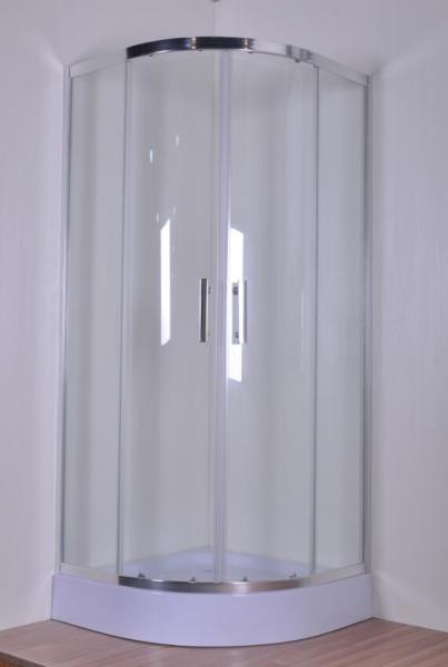 Waterproof Modern Quadrant Round Shower Enclosure CE SGS Certification