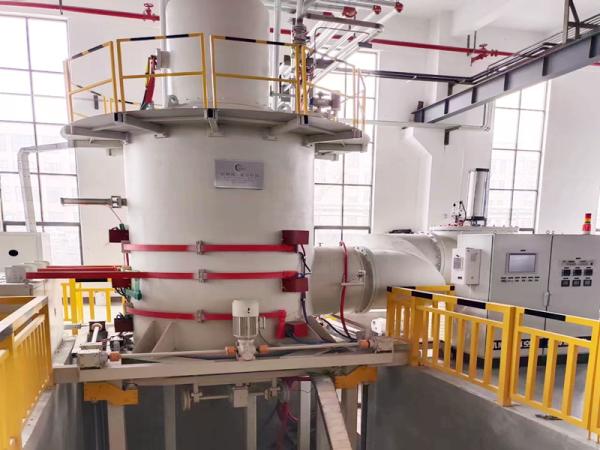 1600C Vertical Vacuum Furnace Temperature High 50kg Vacuum Induction Melting