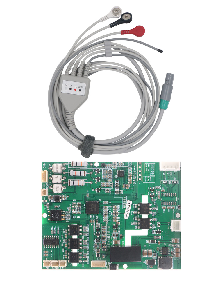 ECG007 Temperature Connector Heart Rate Resp Rate ECG Spo2 Module Manual