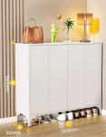 Modern Simple Large Capacity Household Home Entryway Steel Shoe Rackstorage