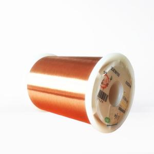 Wholesale 0.04 - 1.2 mm Solderable Enamelled Copper Wire Magnet Winding Wire Polyamide Over Polyurethane from china suppliers