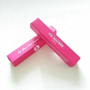 China Custom Design Logo Lipstick Packaging Cosmetics Paper Gift Box on sale