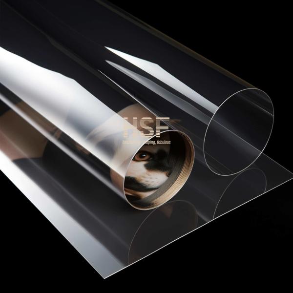 36 μM Clear PET Anti Static Film For Electronics Medical Automotive And Printing