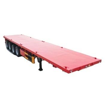 Heavy-Duty Multi Axles Flatbed Semi Trailer For Stable And Efficient Transportat