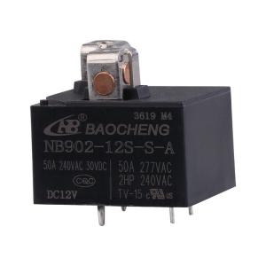 Wholesale Sealed NO. 4KV 12V 50 Amp Relay PCB Mount M4 Bolt Connect NB902 - 12S - S - A from china suppliers