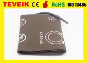 Wholesale Nihon Kohden M1576A PU material 42cm-54cm Blood Pressure Cuff for Adult Thigh, Single Hose NIBP Cuff from china suppliers