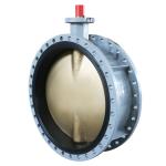 china factory manufacturer bs en Big size concentric double flanged butterfly