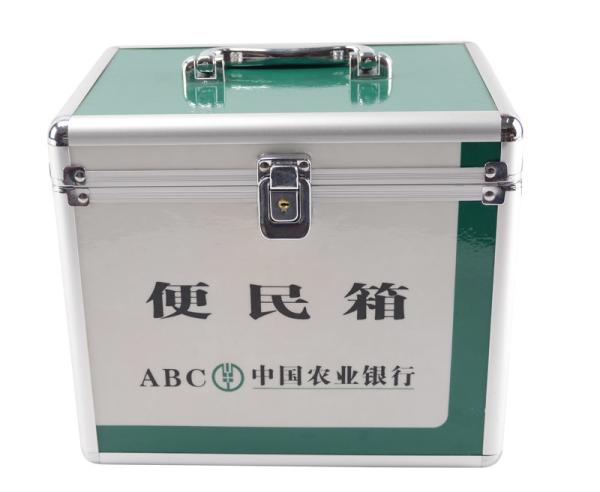 Green Acrylic Carrying Case For Accessories Aluminum Storage Box To Organize
