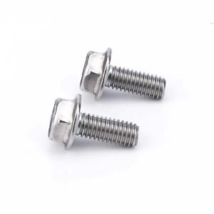 Wholesale Flange Bolts Grade 8.8 10.9 12.9 Din6921 Zinc Plated Hex Bolts Outer Hexagon Screw from china suppliers