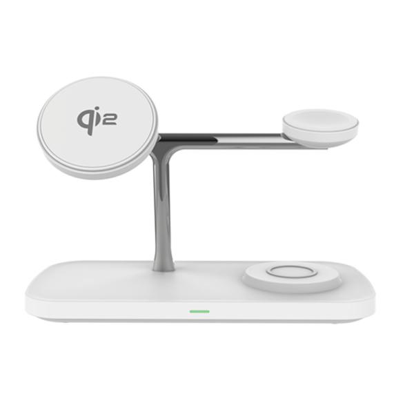 175*120*85mm 15W QI2 Wireless Charging Pad for Phone/Earphone/Watch Fast and