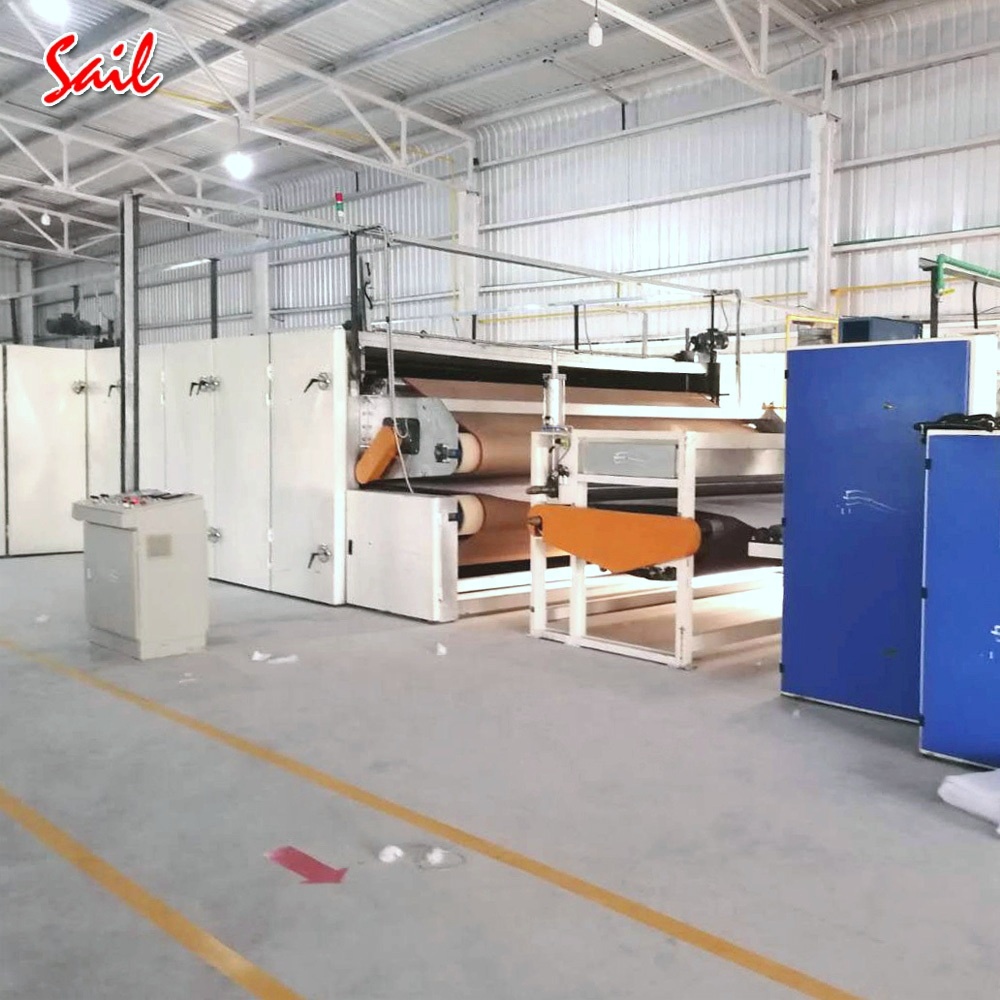 Good Quality Thermobonded Nonwoven Machine Thermal Bonding Felt Production Line