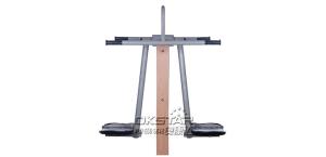 Wholesale outdoor exercise equipment park wood double pendulum from china suppliers