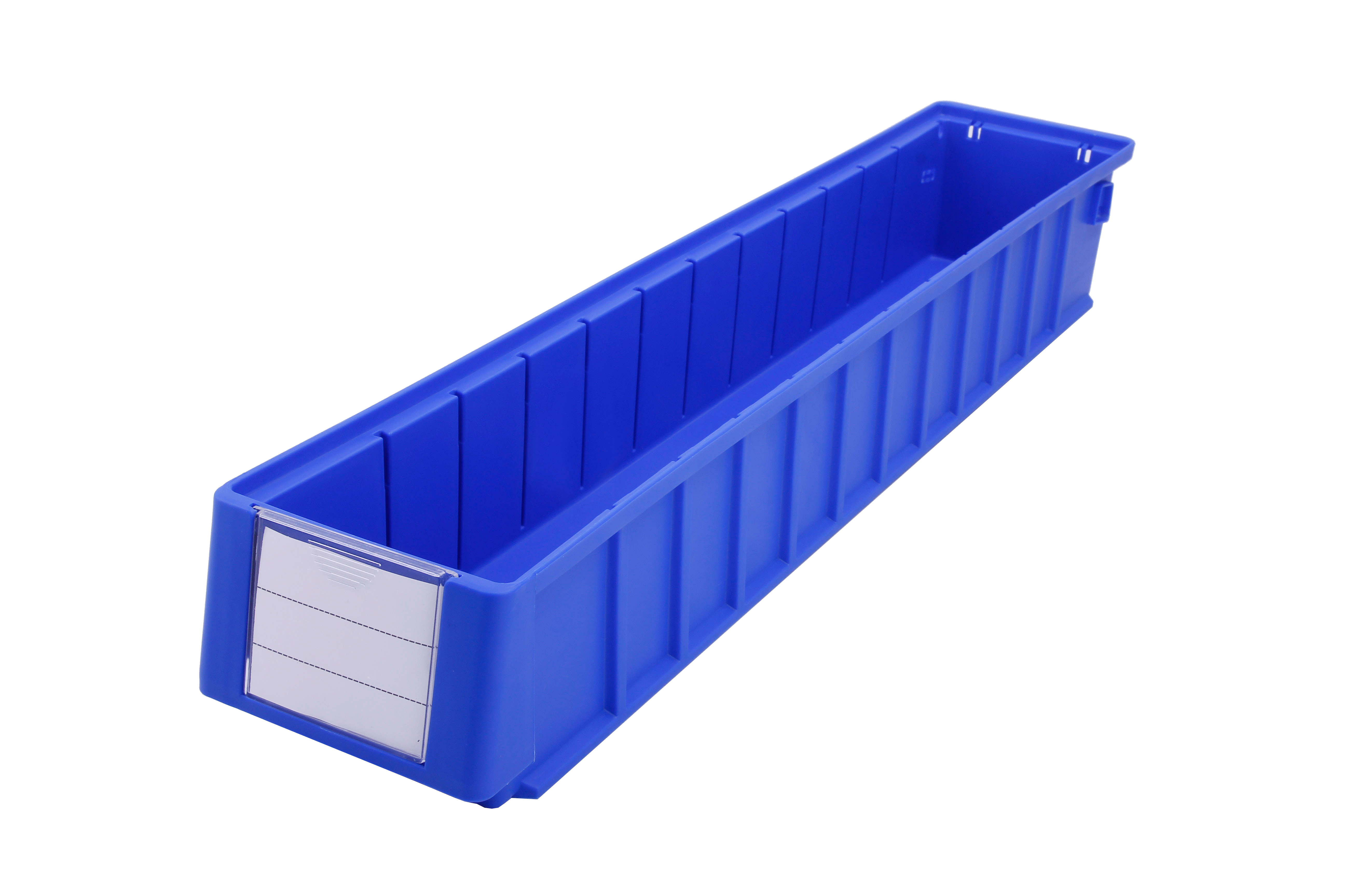 Customized Logo Plastic Shelf Bin with Divider The Ultimate Office Storage Solution