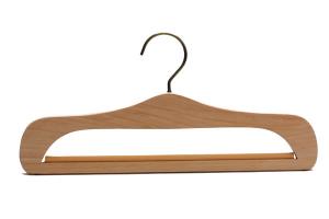 China Betterall Superior Quality Rectangle Shape Beech Wood Pant Hanger on sale