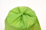 Green 40% Biosource Custom Grocery Plastic Reusable Shopping Bags Square Bottom