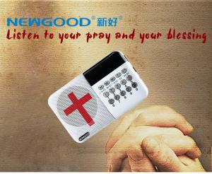 Wholesale Orthodox Christianity usb speaker radio portable mini Memory card 8GB SD card music playing mp3 white color numbers from china suppliers