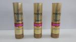 Clear Plastic Packaging Tube Coating Aluminum Cosmetic Tubes Golden Shiny