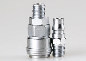 Wholesale 1/8 -1/2 Inch Pneumatic Quick Disconnect Couplings , LSQ-AA Pneumatic Connectors from china suppliers