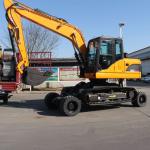 12 Ton Wheel Crawler Excavator Flexible Exquisite Crawler Mounted Excavator