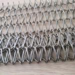Primary Color PVC Coated Spiral Wire Mesh Sturdy Long Lasting