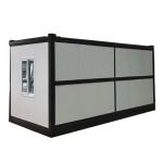 Farmhouse Design Style Modular Moveable Container Folding House with Aluminum