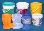 Woven Bag & PE Bag Plastic Toy Buckets for Toy Storage