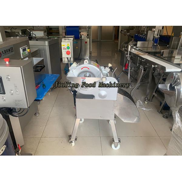 Restaurant 800KG/H Lotus Carrot Onion Cube Cutting Machine