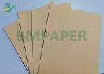 Uncoated 120gsm 200gsm Recyelced Brown Craft Testliner Paper sheets 53 * 90cm