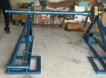7 Ton Capacity Underground Cable Tools Integrated Wire Reel Stand With Disc