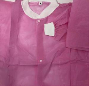 Wholesale Fluid Resistant Multi Ply SMS Disposable Visitor Coats for hospital from china suppliers