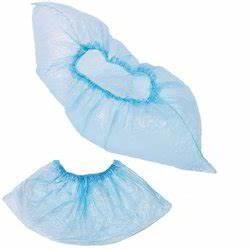 Wholesale Anti Static Blue Disposable Plastic Shoe Covers Biodegradable from china suppliers