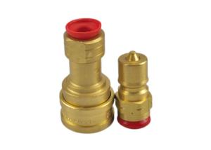 Wholesale CB-3 Brass Quick Coupling for Hydraulic &amp; Pneumatic Systems / High-Pressure Compatible from china suppliers
