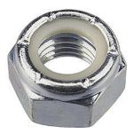Nylon Nut Prevailing Torque Type Hex Nut Stainless Steel 304 316