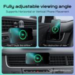 16 Magnets Strong Magnetic Suction Iphone Wireless Charger Ultra-Thin Fan