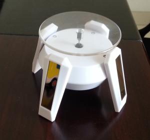 Wholesale auto solar rotation display for jewelry mobile phone holder from china suppliers