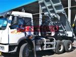 20 - 25 Tons Utility Dump Truck With Strengthened Dump Body Double Axle