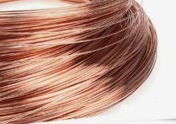 China 99.9% Pure Copper Wire Round And Flat Shape Resistant To Corrosion Abrasion on sale