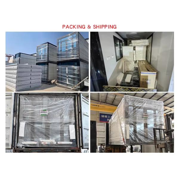 20ft Expandable Container House Dual Wings Mobile Villa for Park Courtyard Kitchen