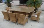(5pcs)=4pcs chair+1pcs table.
