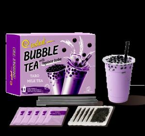 Wholesale Premium Supply - Bubble Tea kit boba tea kit 5 serves - Taro Milk Tea Set. Milk Tea set. from china suppliers