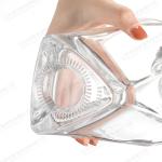 375ml 500ml Mini Glass Wine Bottle Clear Gin Bottle Small Vodka Bottle for
