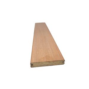 Wholesale 140mm*25mm Top-Grade Pierced Aluminum Solid Decking for Residential Needs in Blackwood from china suppliers