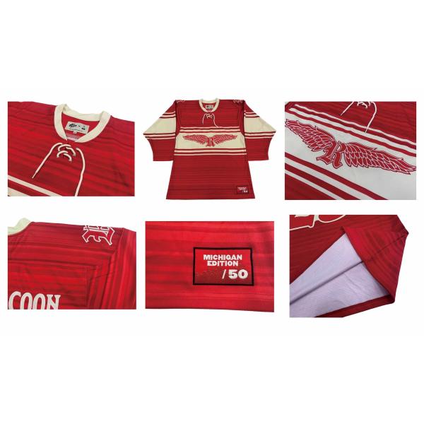 Custom Sublimation ice hockey practice jersey Quick Drying 100% Polyester