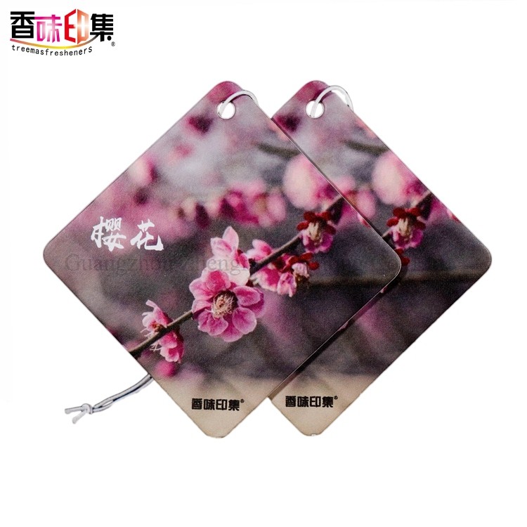Cartoon Paper Scented Cards Fragrance Car Air Freshener