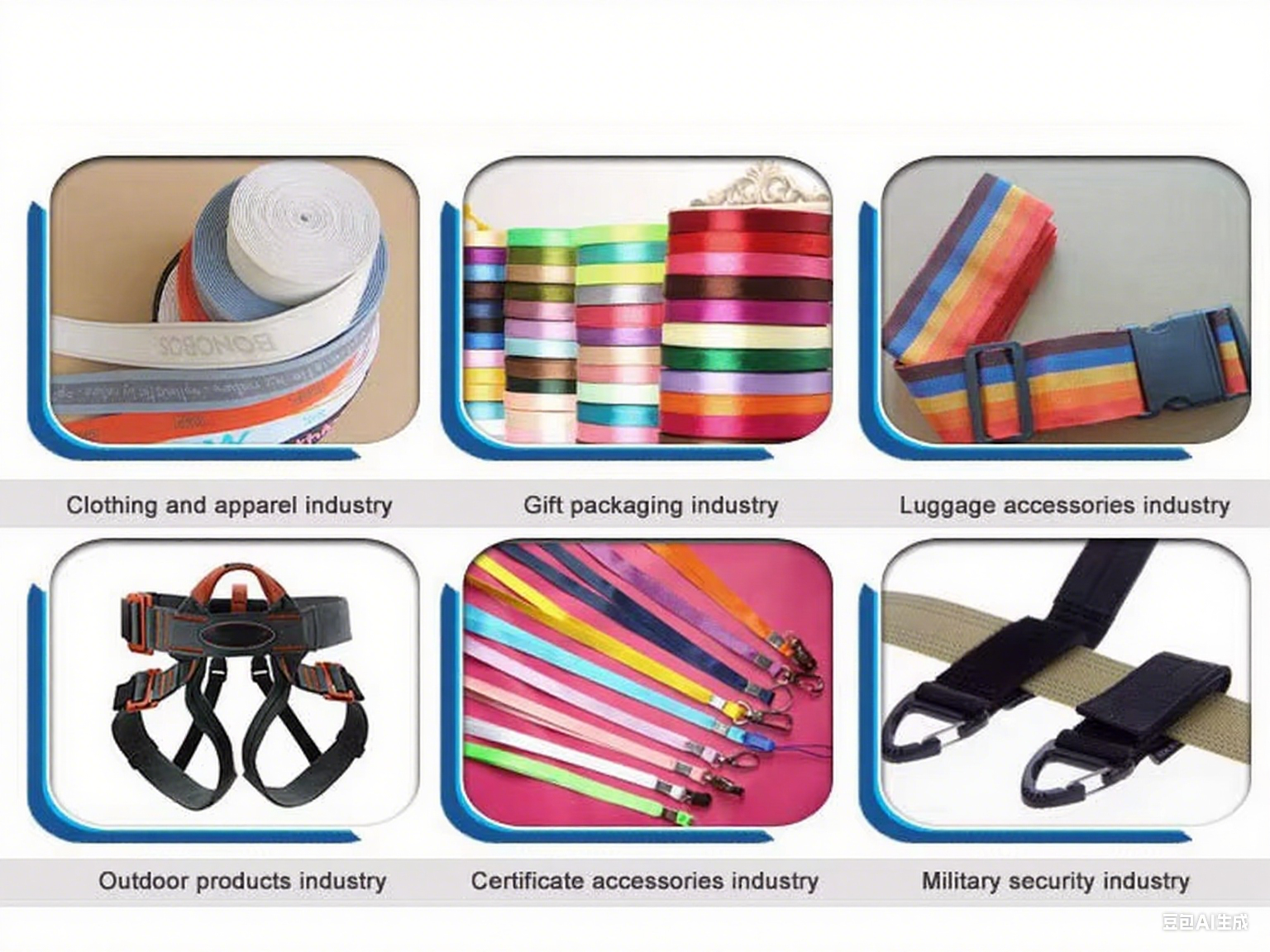 HuaFang Automatic Narrow Band Weaving Tape Needle Loom Machine for Elastic Band,