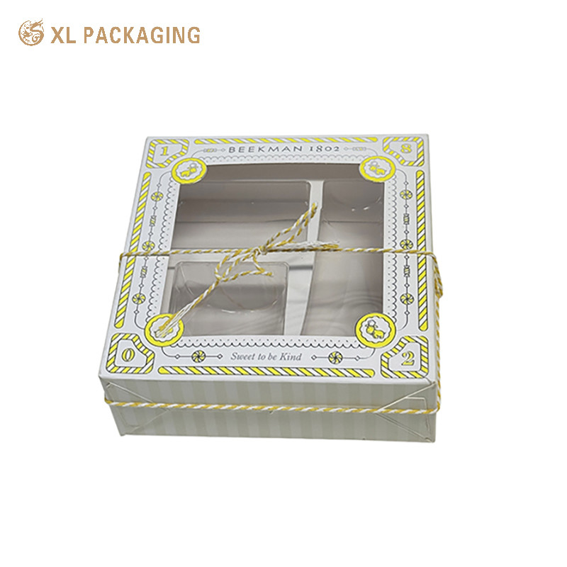 Shiny Sliver Foil Cosmetic Window Packaging Boxes Folding Paper Box For Hand Cream Gifts