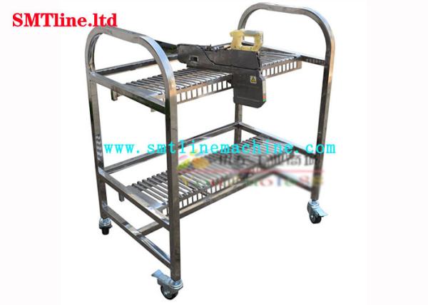 Hitachi Electric Stainless Steel Feed Cart 4 3 Inch Universal Casters Lightweigh