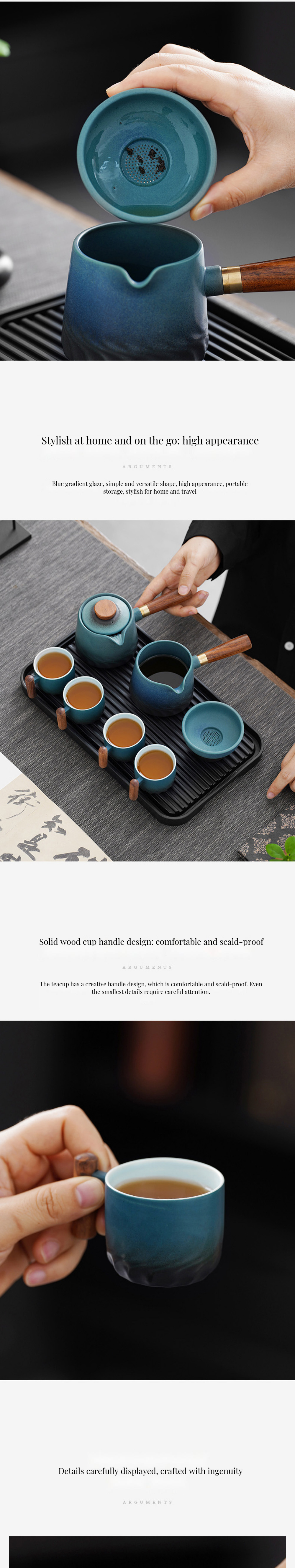 Drinkware Type Coffee Tea Sets Modern Luxury Design for Home Hotel Restaurant or Office